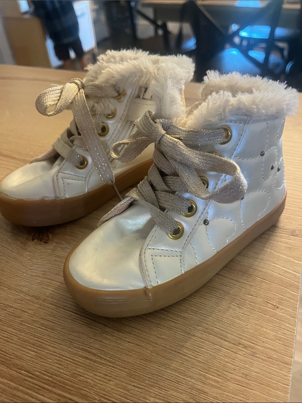 Kids High-Top Faux-Fur Boots